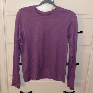 Lululemon purple long sleeve, size 8